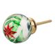 Green And Red Star Cut Glass Drawer Knob Online